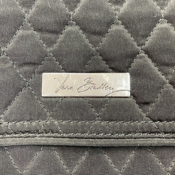 Black Vera Bradley tote bag (1424) - Picture 2 of 9